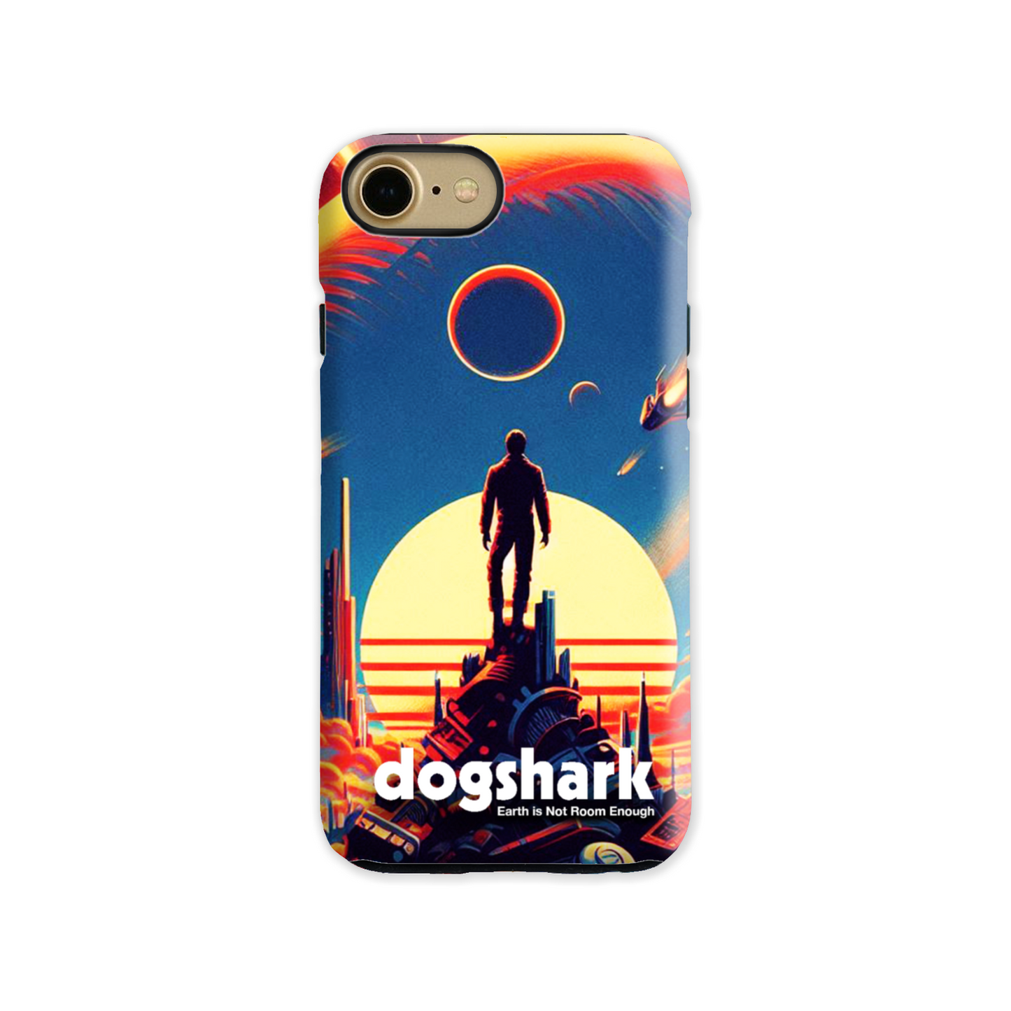 Dogshark - Earth is Not Enough Tough Phone Case