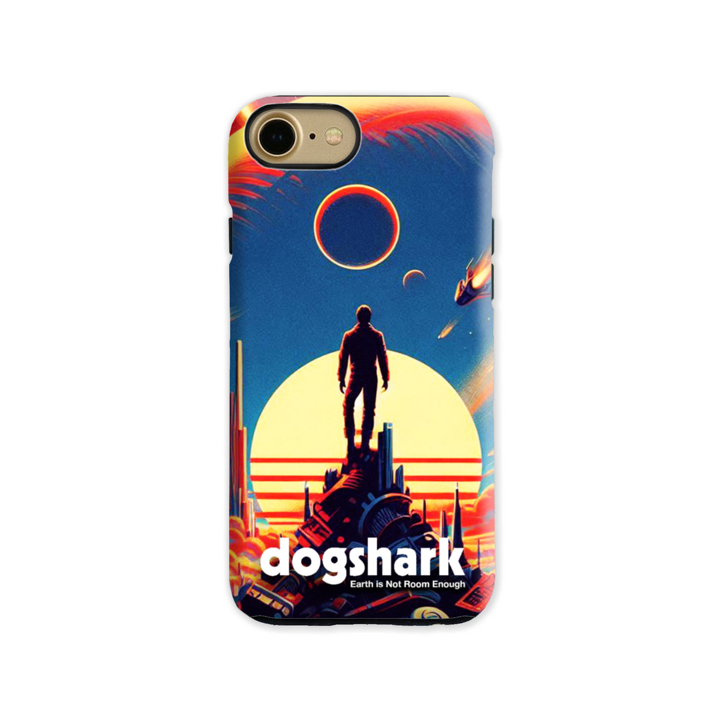 Dogshark - Earth is Not Enough Tough Phone Case