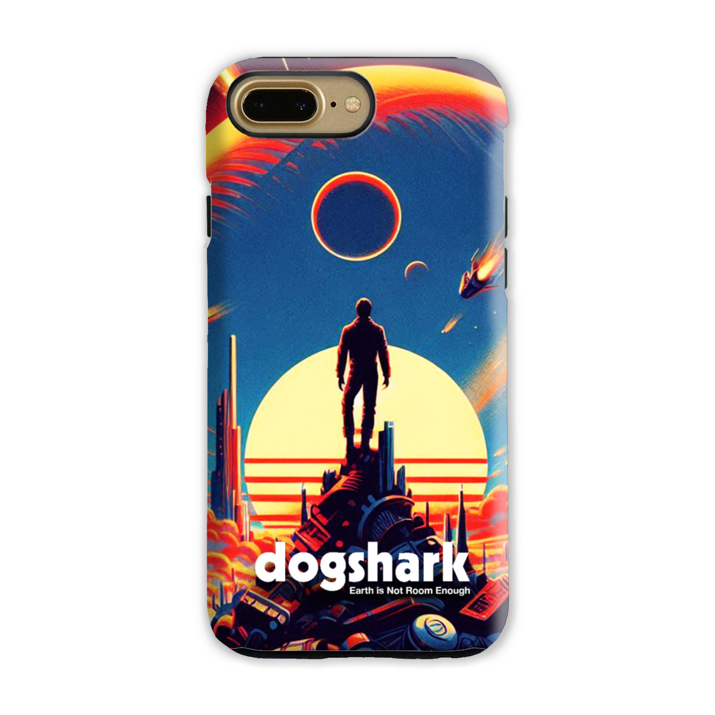 Dogshark - Earth is Not Enough Tough Phone Case