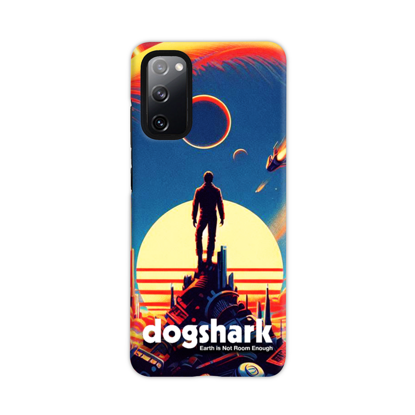 Dogshark - Earth is Not Enough Tough Phone Case