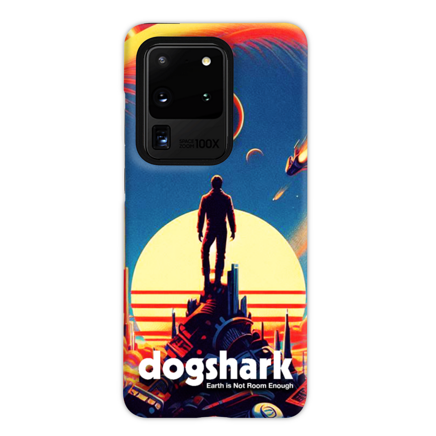 Dogshark - Earth is Not Enough Tough Phone Case