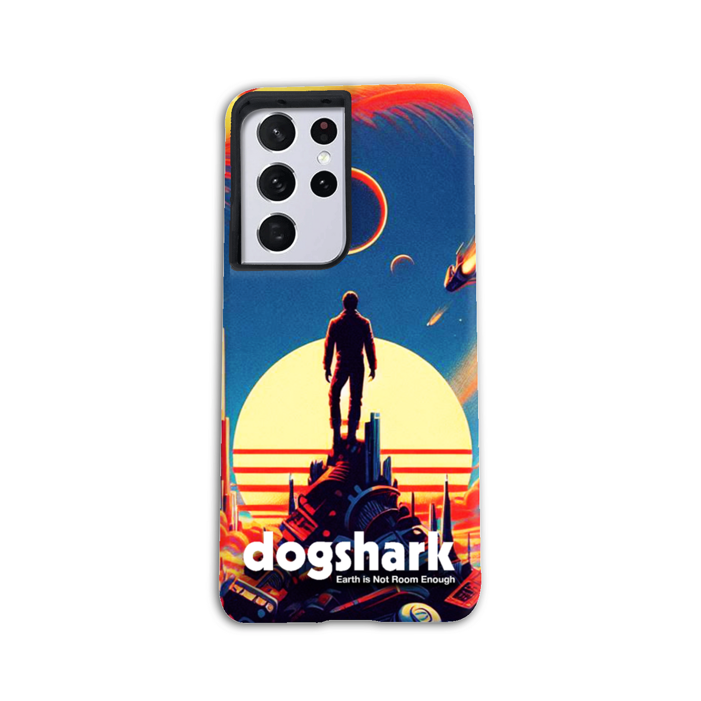 Dogshark - Earth is Not Enough Tough Phone Case