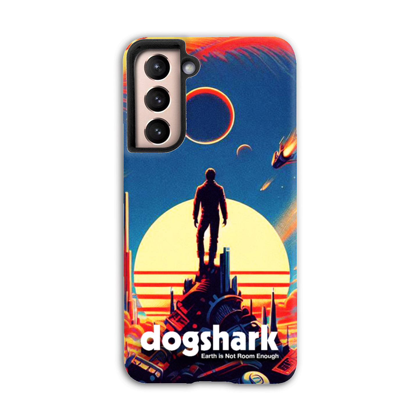 Dogshark - Earth is Not Enough Tough Phone Case